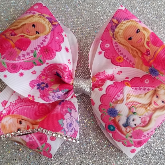 barbie hair bow